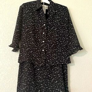 Danny & Nicole two piece polka dot set